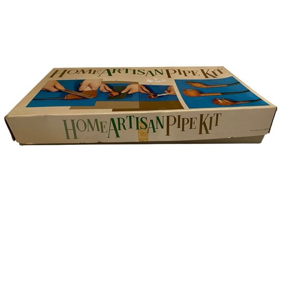 Vintage 1960s Home Artisan Pipe Kit Diy Art Crafts Project Collectible Nostalgia - Picture 2 of 14